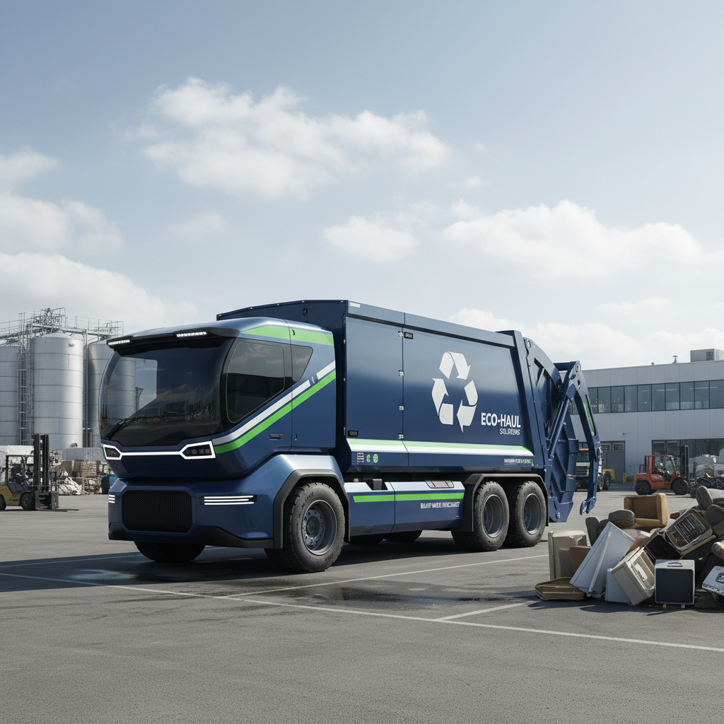 Specializuotas transportas didelių gabaritų atliekų pervežimui