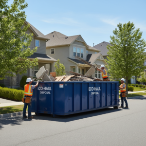 Statybinių atliekų išvežimas gyvenamajame rajone