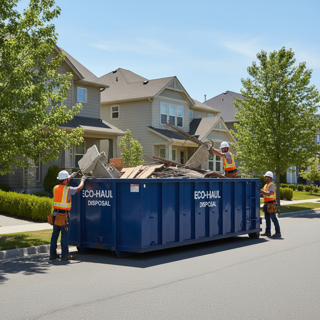 Statybinių atliekų išvežimas gyvenamajame rajone