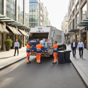 Atliekų išvežimas verslo centre