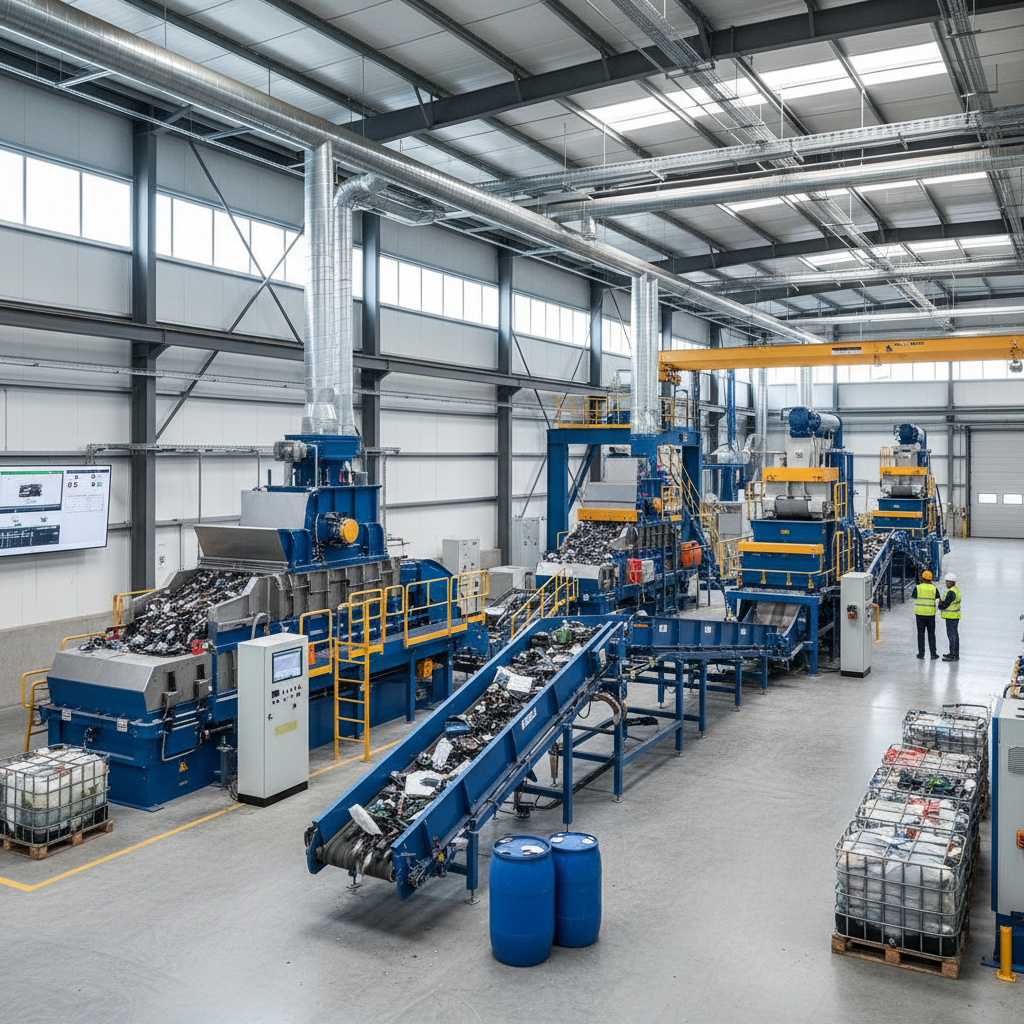 Atlieku smulkinimas ir perdirbimas pramonin17je aplinkoje