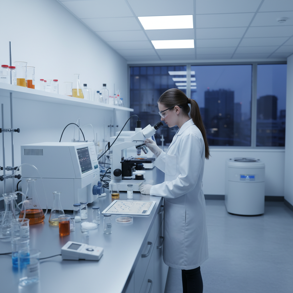 Umami skonio molekulės laboratorijoje